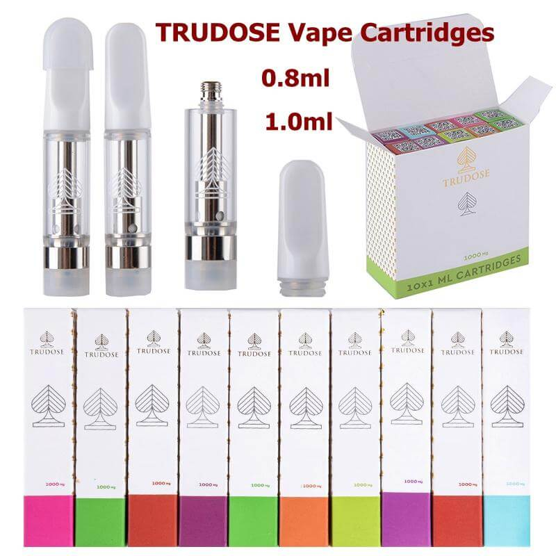 TRUDOSE Best CBD Vape Cartridge Reddit 510 THC Carts Premium